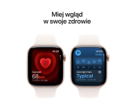 APPLE Watch Series 11 GPS 42mm Aluminiowa koperta (różowe złoto)/ Sportowy pasek (łagodny róż) - rozmiar S/M - 1362399 - zdjęcie 5